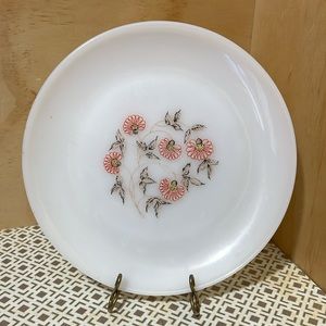 Vintage Fire King Fleurette Milk Glass Made in USA